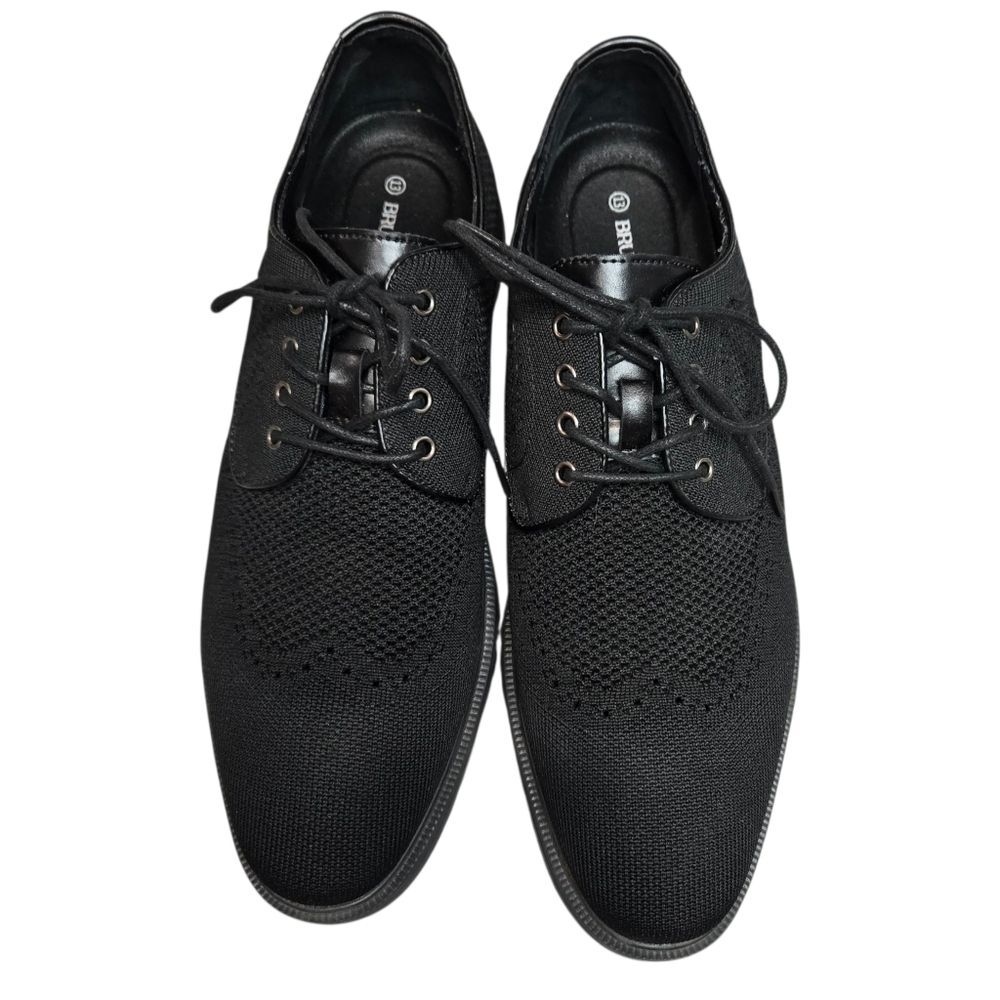 Bruno Marc [MaxFlex Ease Breeze+] Men's Knitted Casual Wingtip Oxford Sneakers
